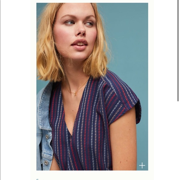Anthropologie Tops - NwT $158 Shiva Printed Anthropologie Top Furo